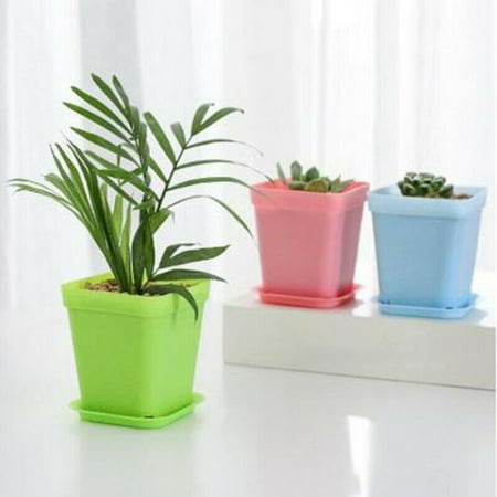 Office Succulent Nursery Vase Flower Pots Mini Basin Plant Decor Tray